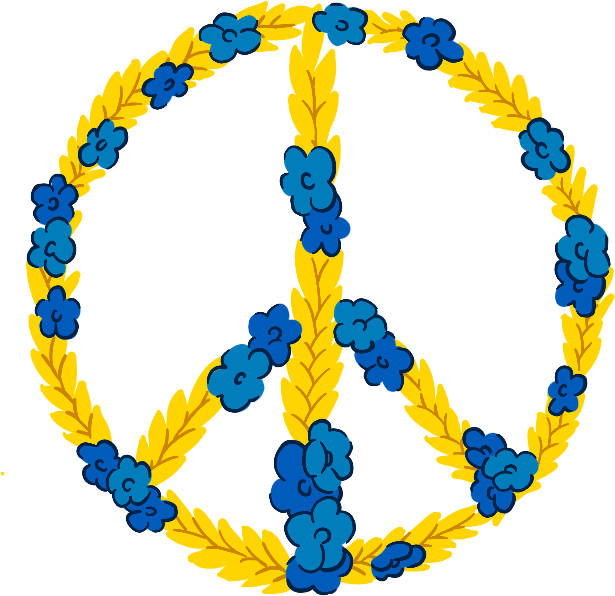 Знак миру Україна
