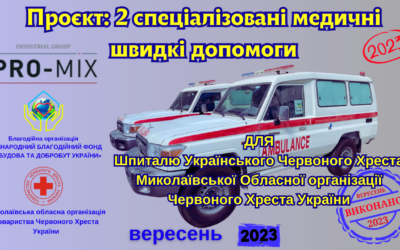Проєкт: 2 спеціалізовані медичні швидкі допомоги